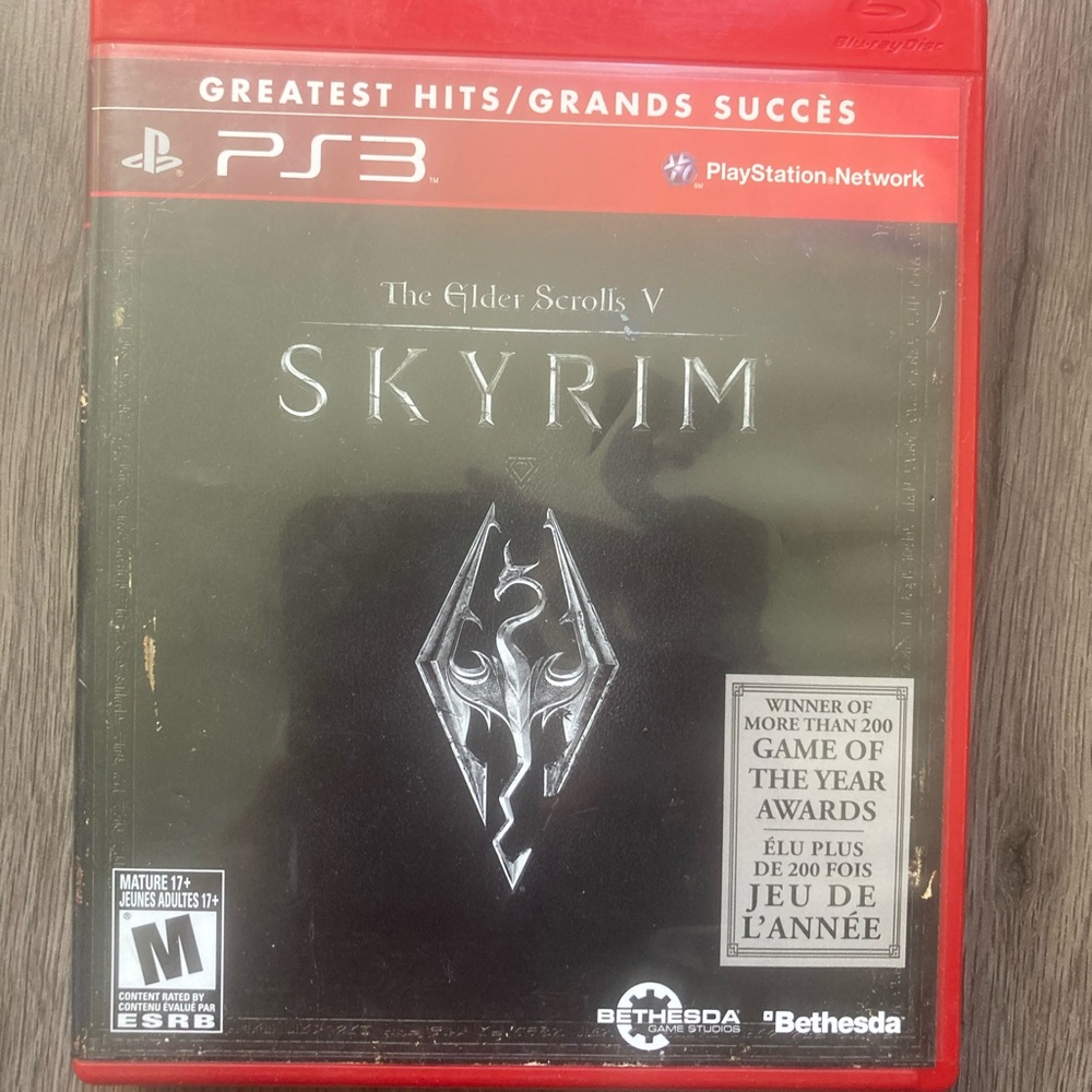 The Elder Scrolls V: Skyrim - PS3 Bethesda with Manual Online Beta I never used
